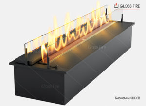 Slider, gloss fire, glossfire, топливный блок, биокамин