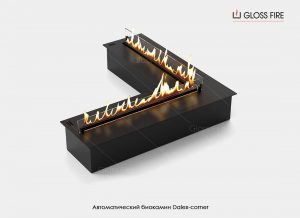 Автоматические биокамины GlossFire угловые