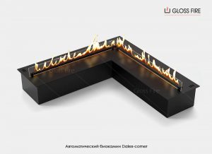 Автоматические биокамины GlossFire угловые