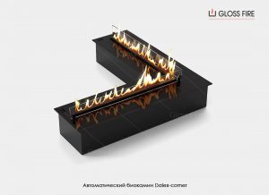 Автоматические биокамины GlossFire угловые